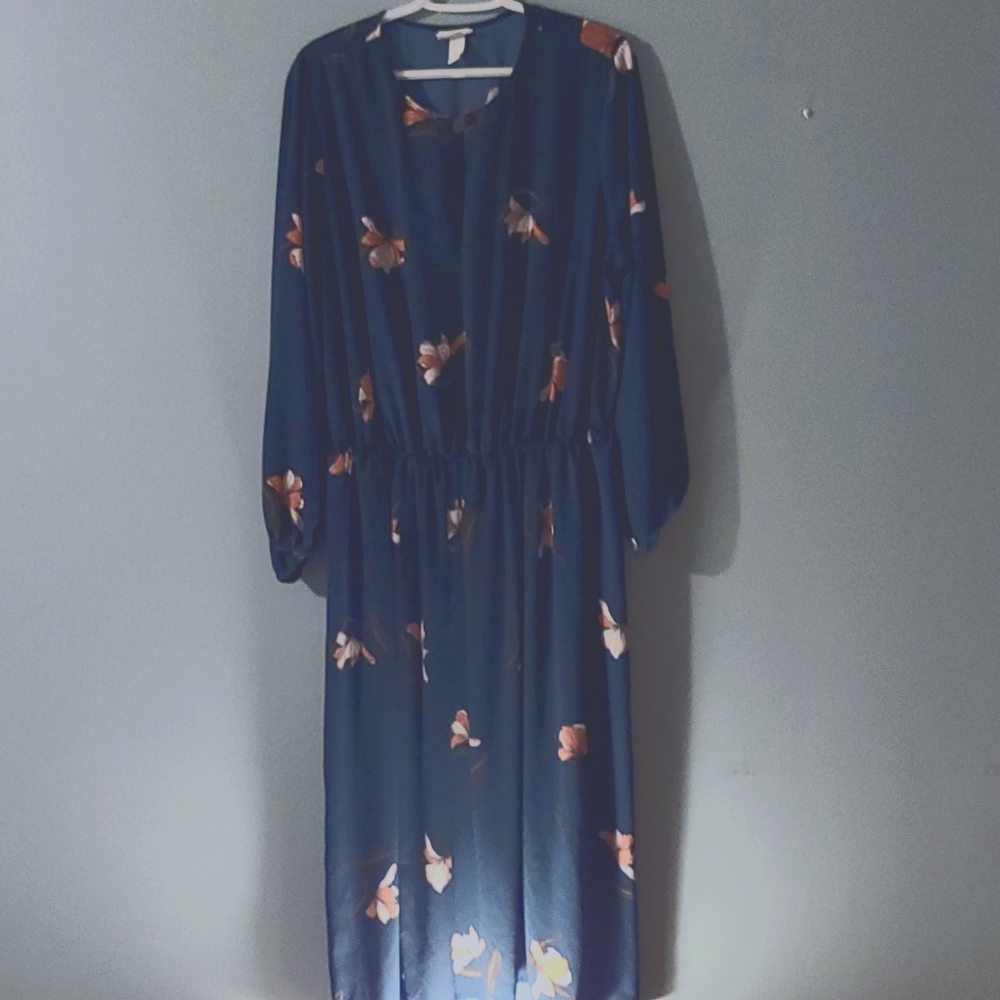 Floral print dress